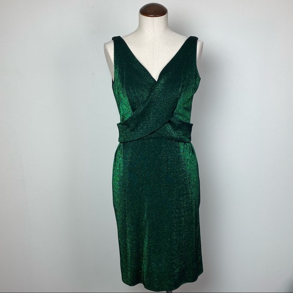 Vintage Shimmery Wiggle Dress - Picture 1 of 13